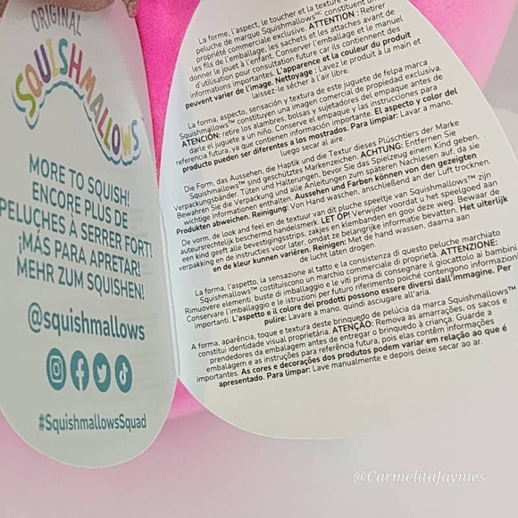 🇨🇦 LIVO 🩷🐻 Neon Pink Gummy Bear CANADIAN EXCLUSIVE Squishmallow Kellytoy NWT - Picture 7 of 8